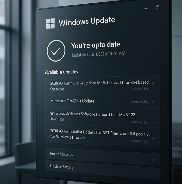 최후의 수단&amp;#44; 재부팅과 업데이트