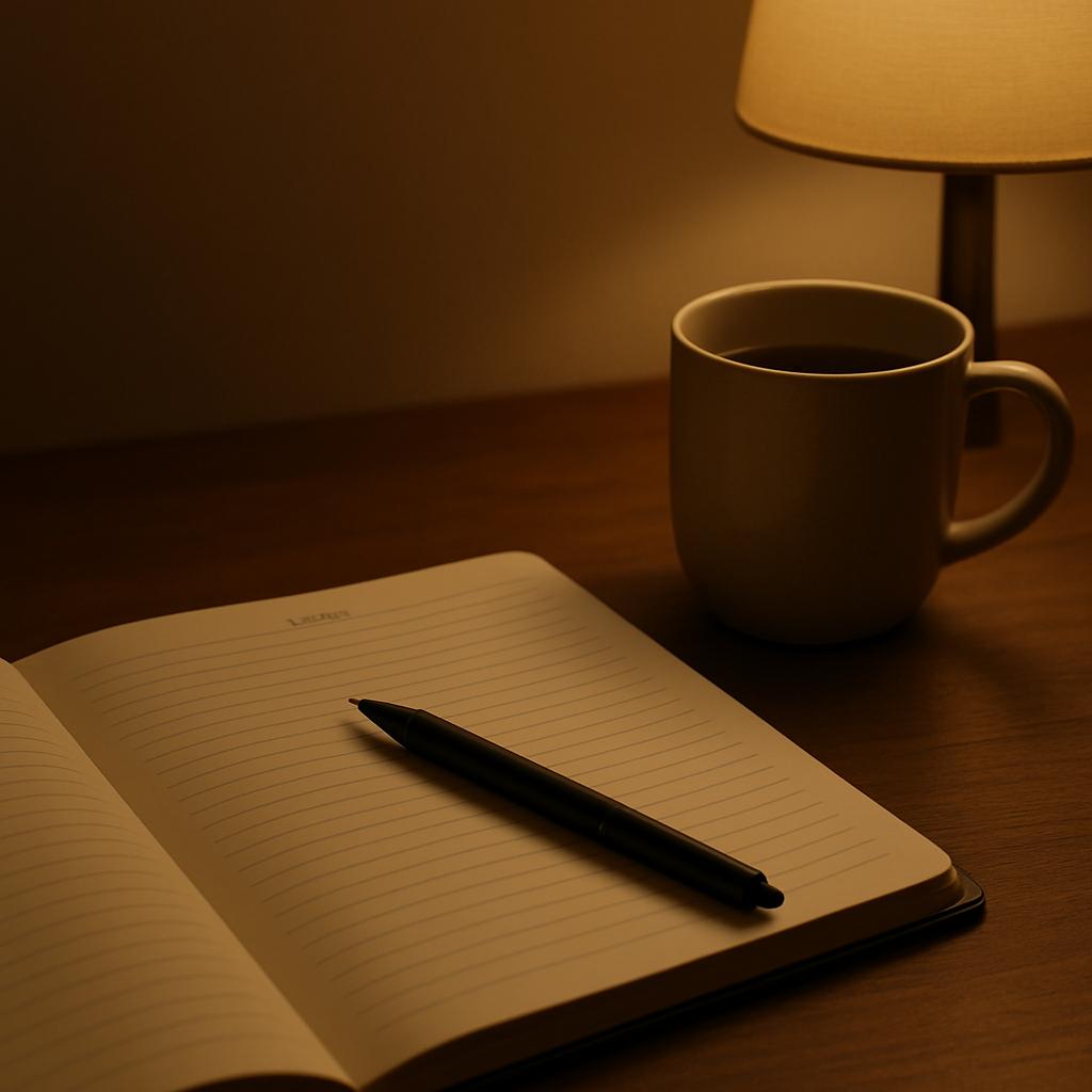 자기 전 5분 기록 습관이 바꾼 내 멘탈