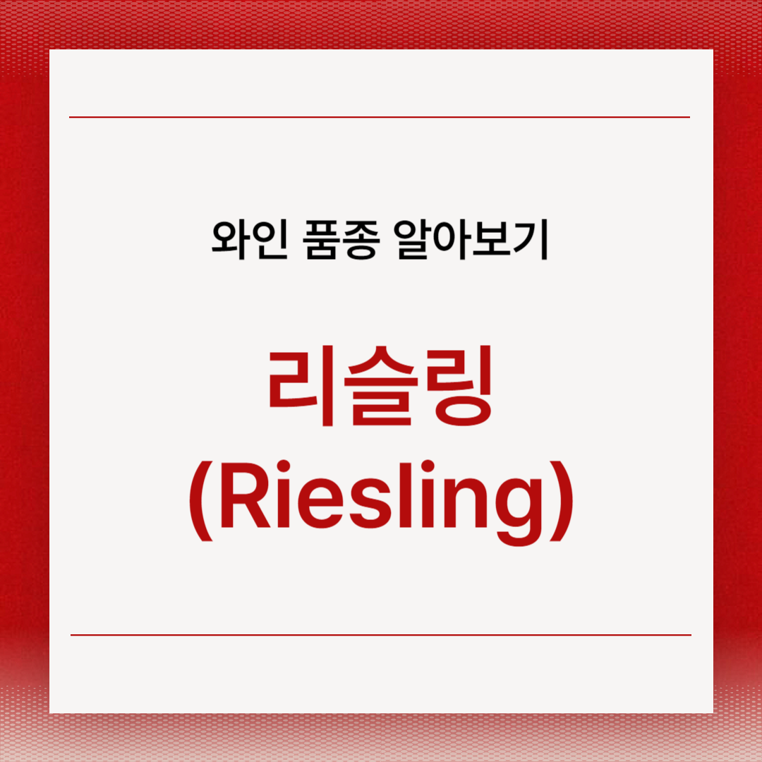 리슬링(Riesling)