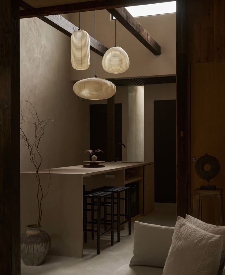 아카리 조명으로 꾸미는 인테리어 팁 (배치, 활용, 조명법) 관련 이미지 2