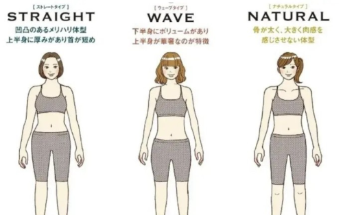 스트레이트, 웨이브, 내추럴