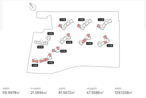 원당역 롯데캐슬 스카이엘 평면도