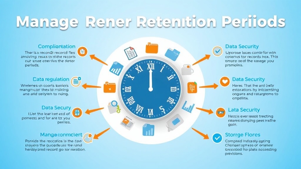 기록 보관 기간을 정해 관리