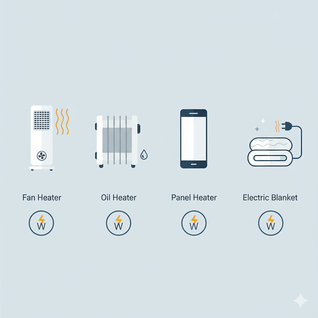 겨울철 전기요금 절약법 – 히터·난방 효율 높이기