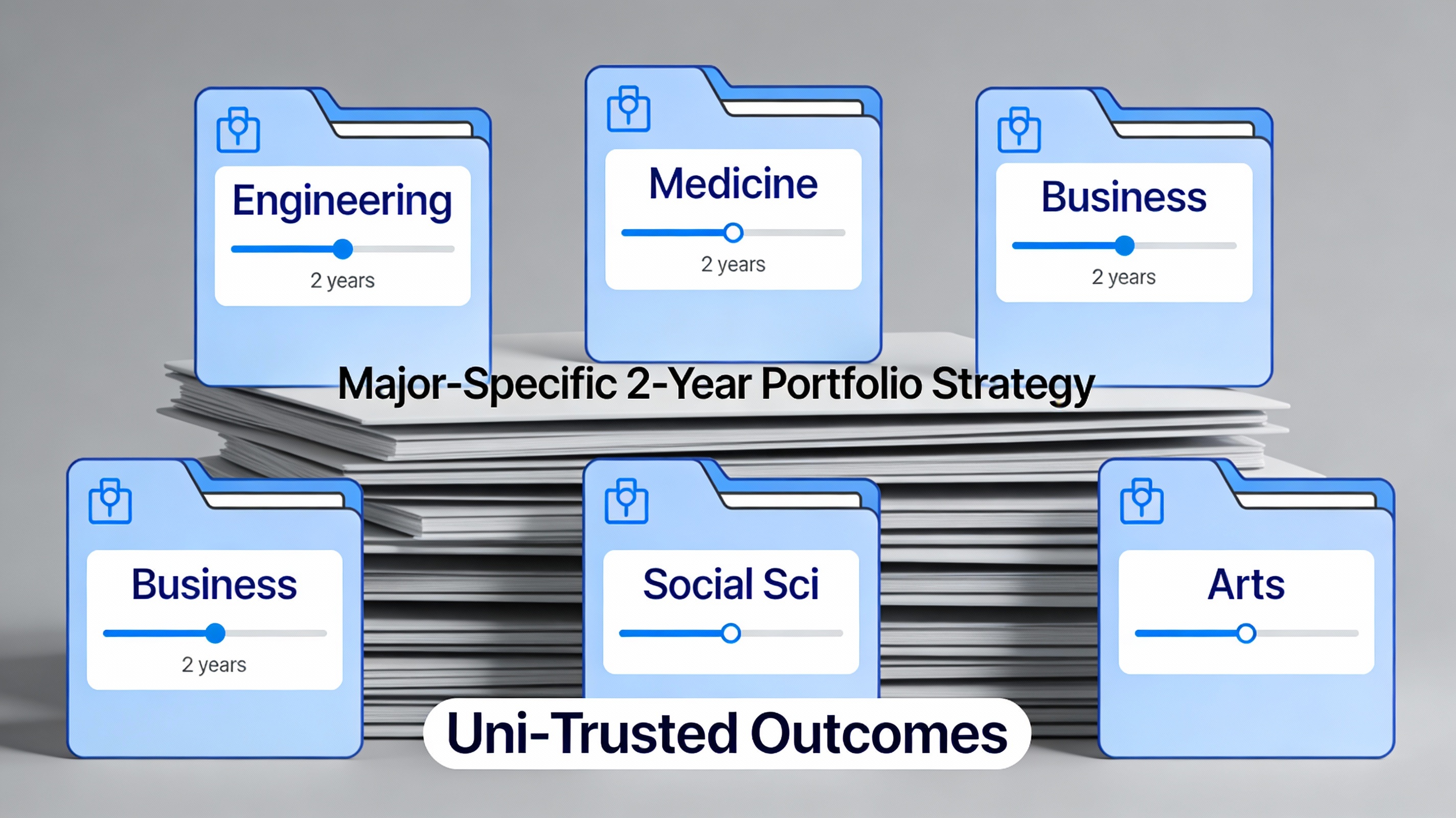 전공별 2년 포트폴리오 구축 전략: 대학이 실제로 신뢰하는 결과물의 기준