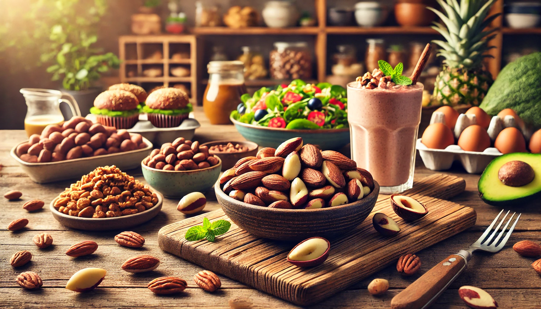 브라질 너트 활용법