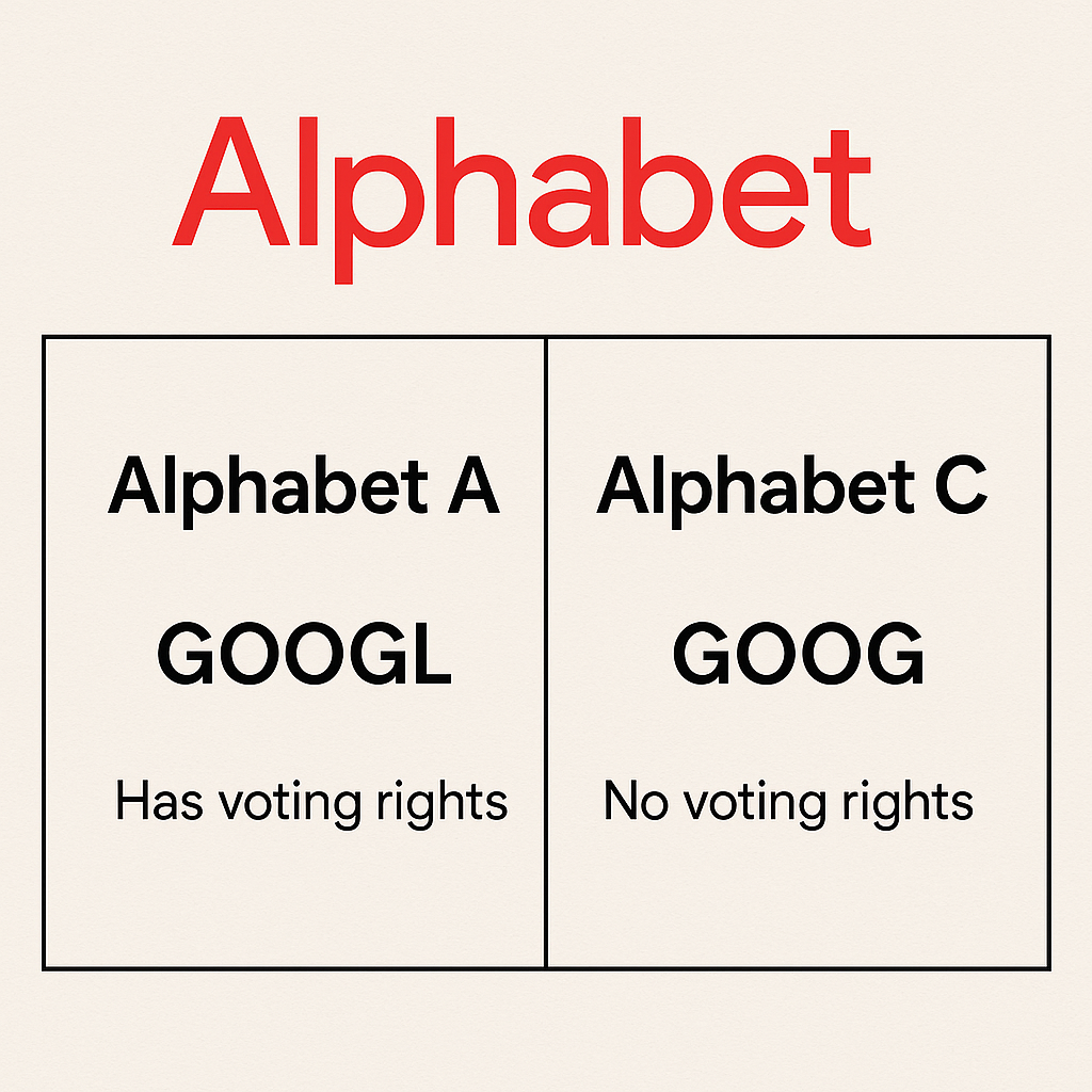 알파벳 에이와 씨의 차이점 사진