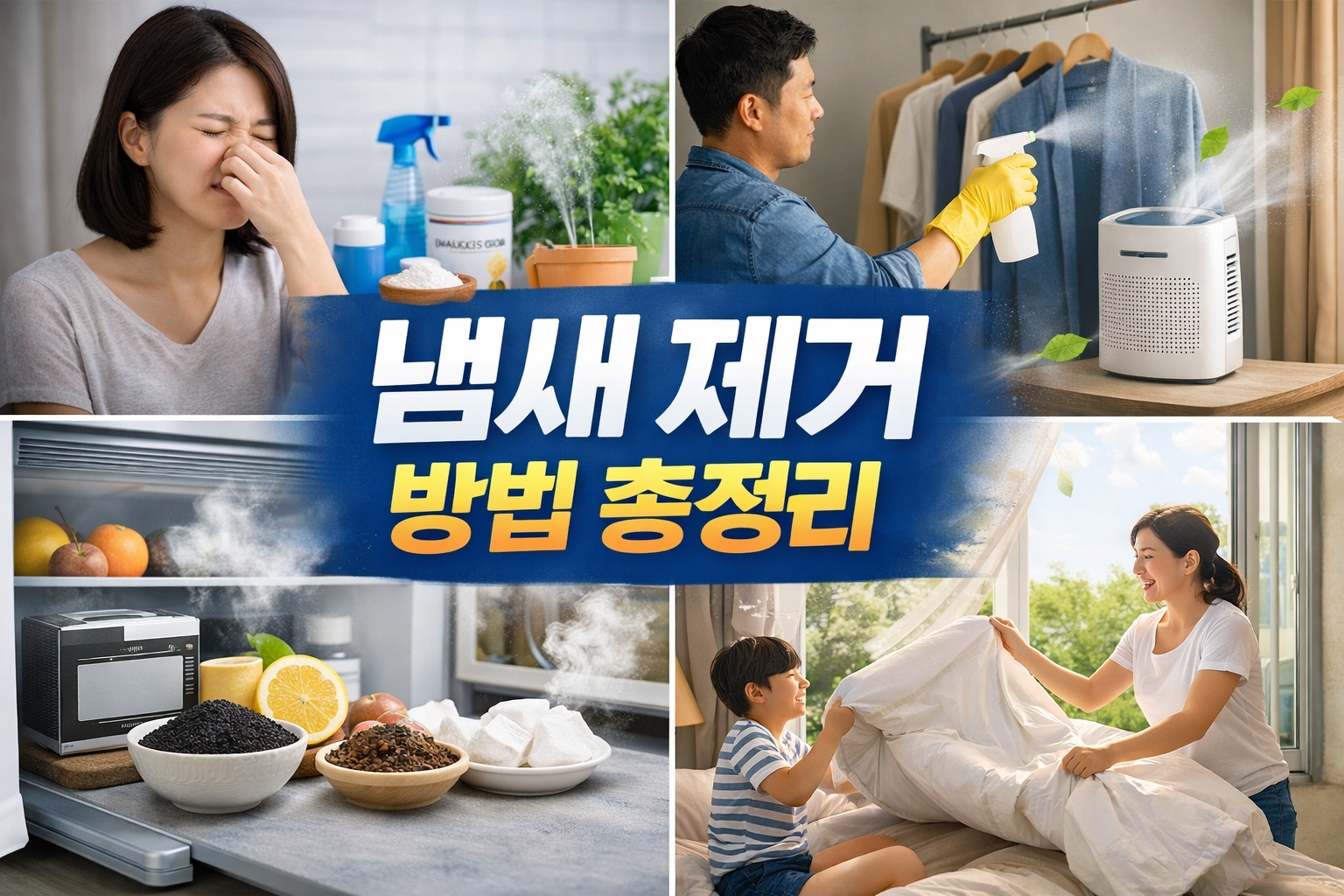 냄새 제거 방법