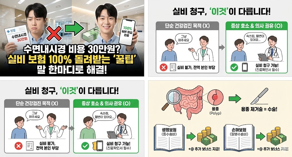 수면내시경 비용 실비보험