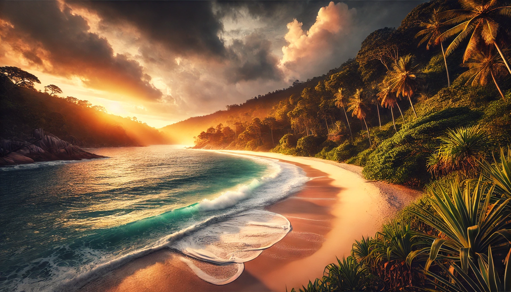 조용한 해변, 숨겨진 힐링 여행지