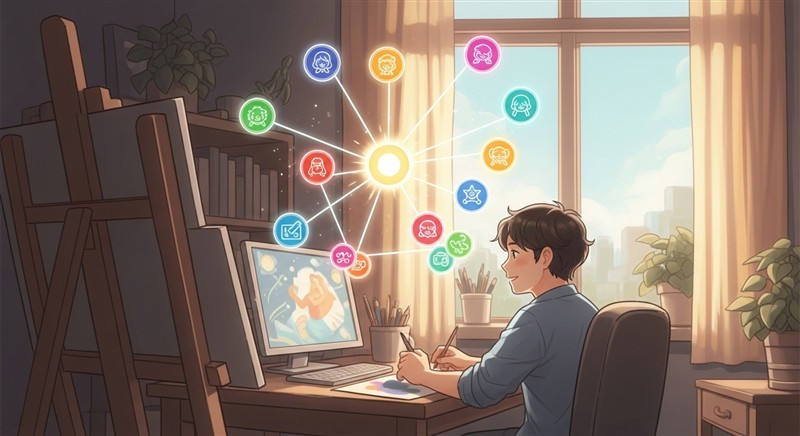 캐릭터 관계도 그리기, 인물 간의 역학을 한눈에 파악하기