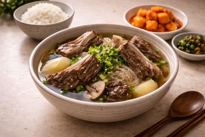 환절기 보양식 소갈비탕 끓이는 방법