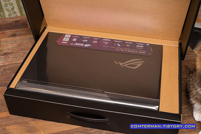 ROG Strix G17 G713QM 언박싱
