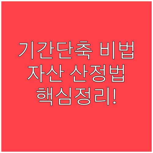 개인회생 변제기간 단축 승인 기준과 ..
