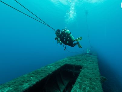 부산신항 다이버