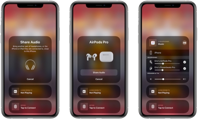 파워비츠 프로2 - 오디오 공유