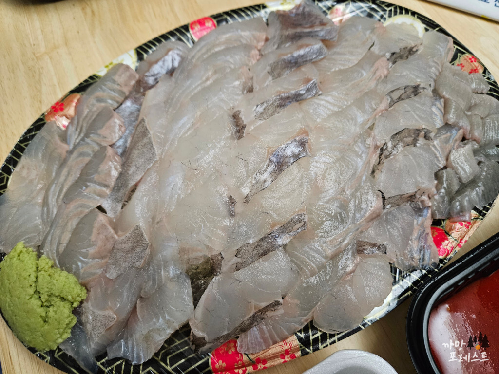 봉담 일진회수산 횟감