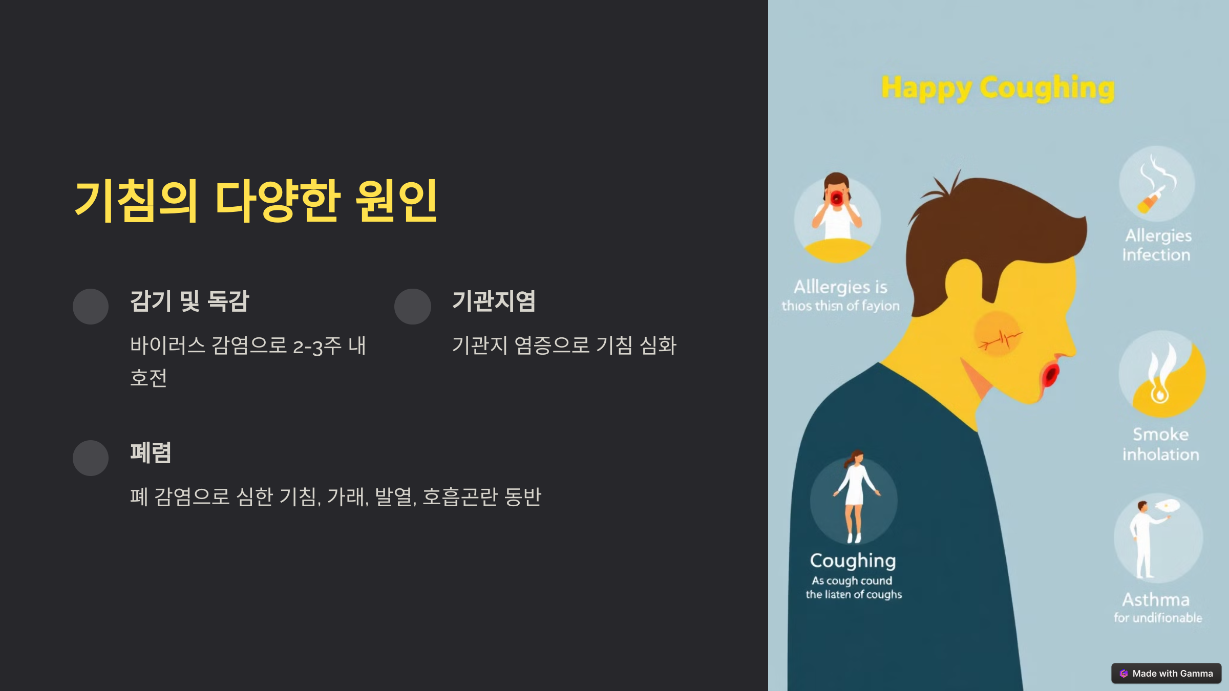 기침이 계속된다면 독감이 아닌 폐렴일 수도? 주의해야 할 증상