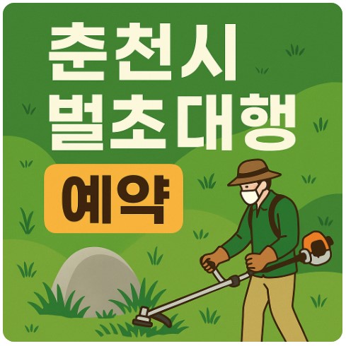 강원도 춘천 벌초대행 가격 비교&middot;예약법