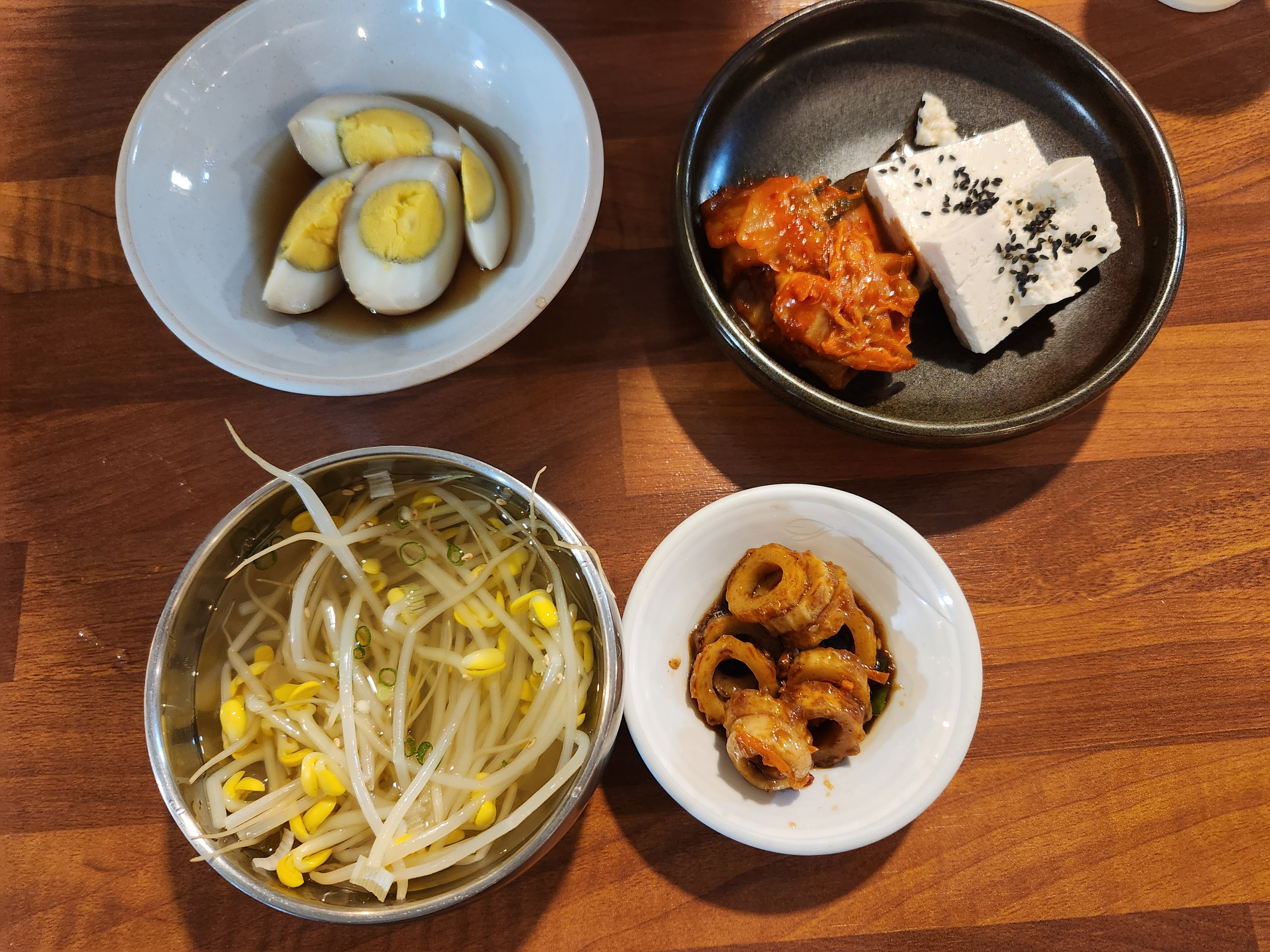 사상역 주변 이가네 한식주점 기본안주 사진