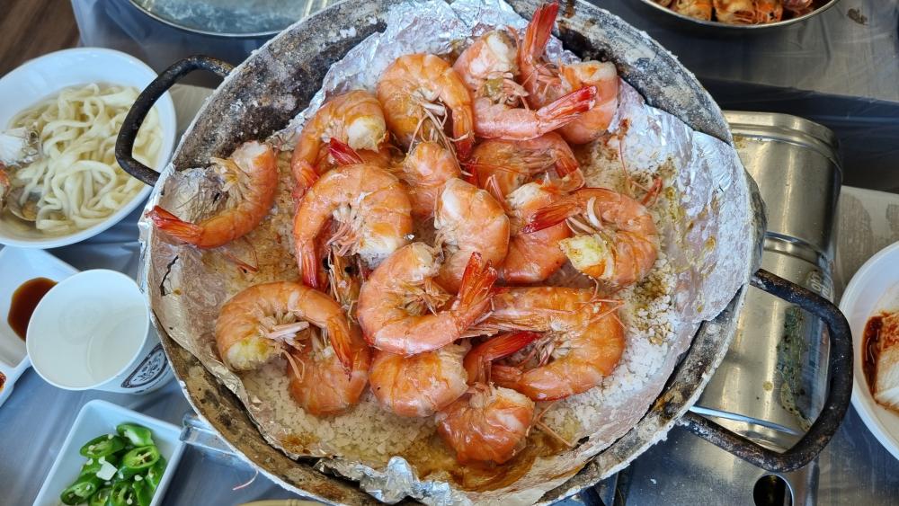 소래포구 대하구이