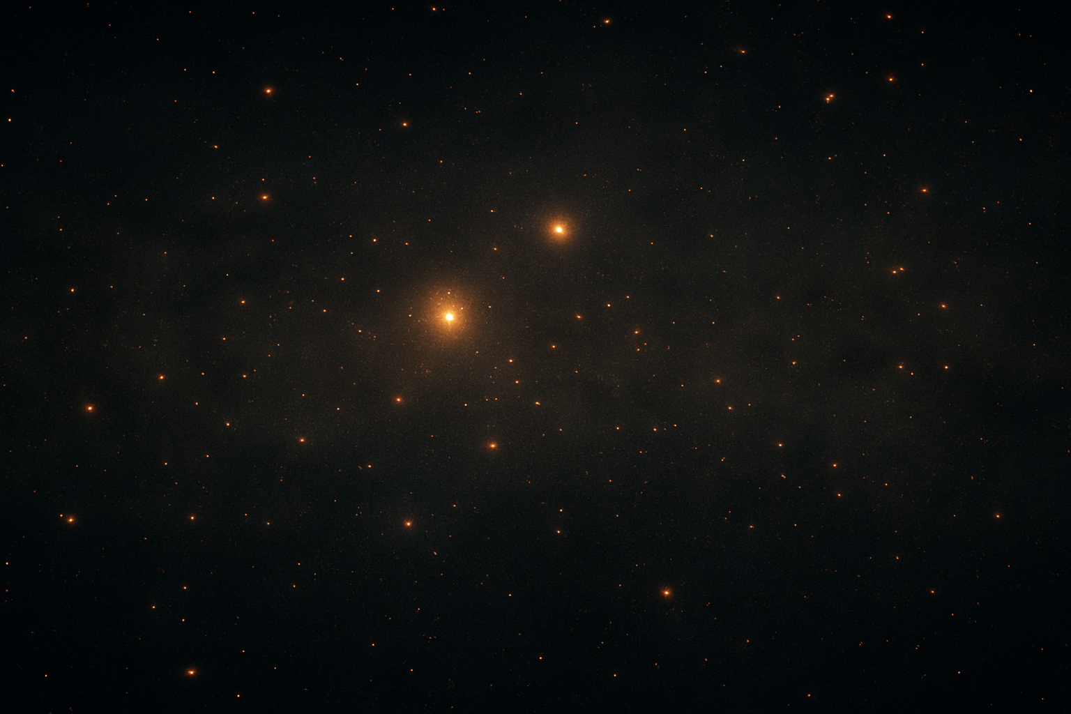 우주의 가장 오래된 은하들이 '작은 불빛'처럼 보이는 모습