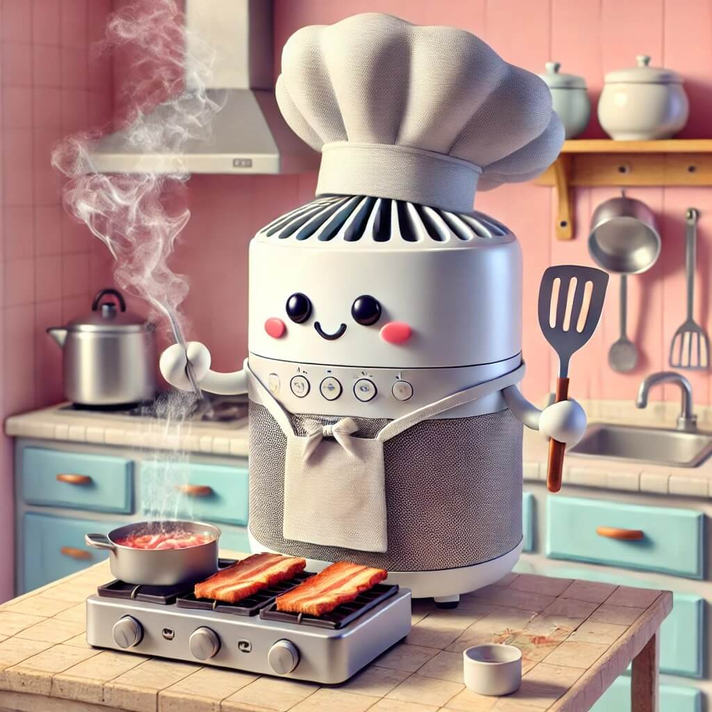 공기청정기와 요리&amp;#44; 왜 함께하면 안 될까?