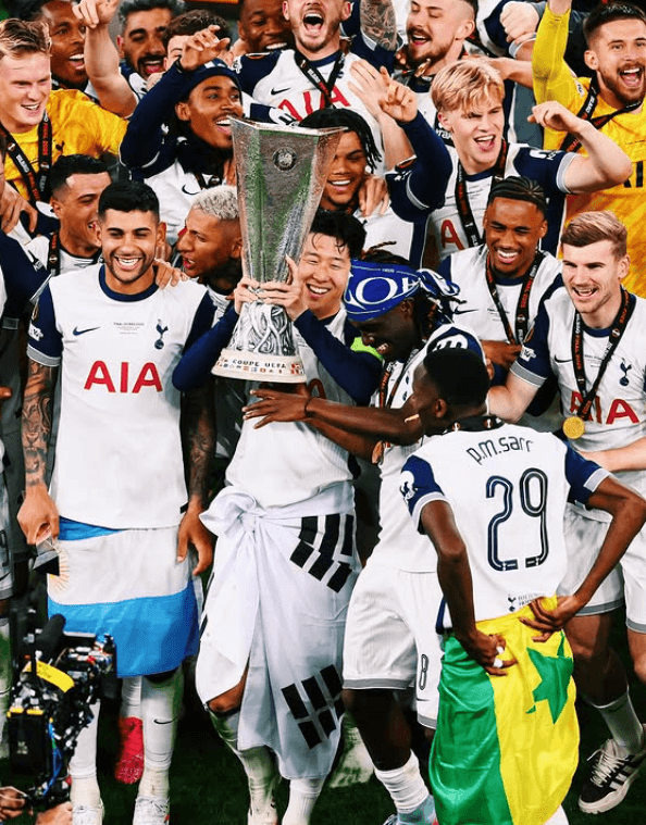 손흥민 유로파 우승 골 토트넘 벤치