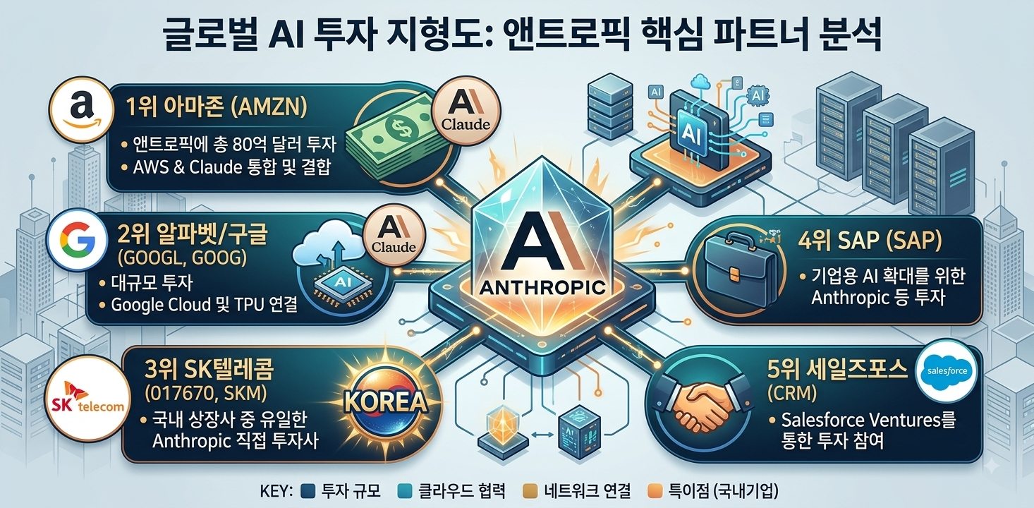 앤트로픽 핵심 파트너 분석