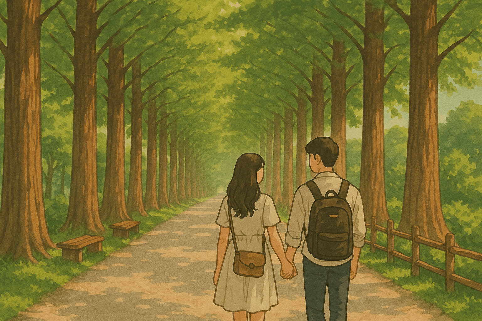 담양 메타세쿼이아길