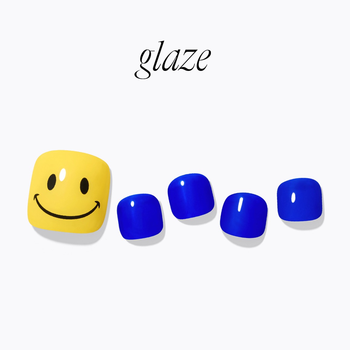 글레이즈 페디큐어 써니 스마일