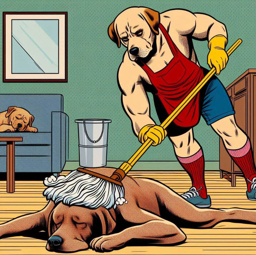 wipe the floor with someone