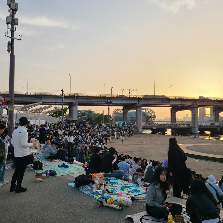 반포 한강 달빛 야시장