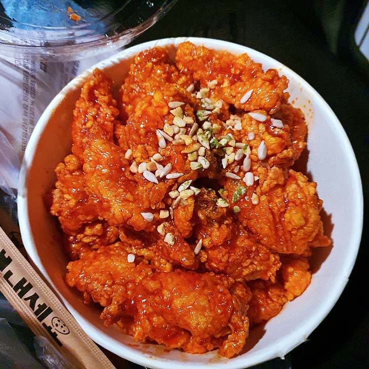 포항 맛집 추천 생방송투데이 전국 택배 주문 구매 국내 최초 시금치 닭강정 치킨 포항초 닭강정 오늘방송 맛의 승부사