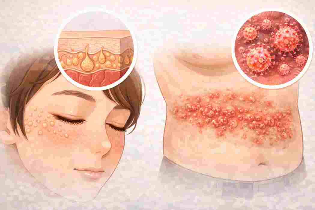 Differences between Han Gwan-oma and Shingles Causes, Symptoms, Pain Intensity, Treatment Comparison
