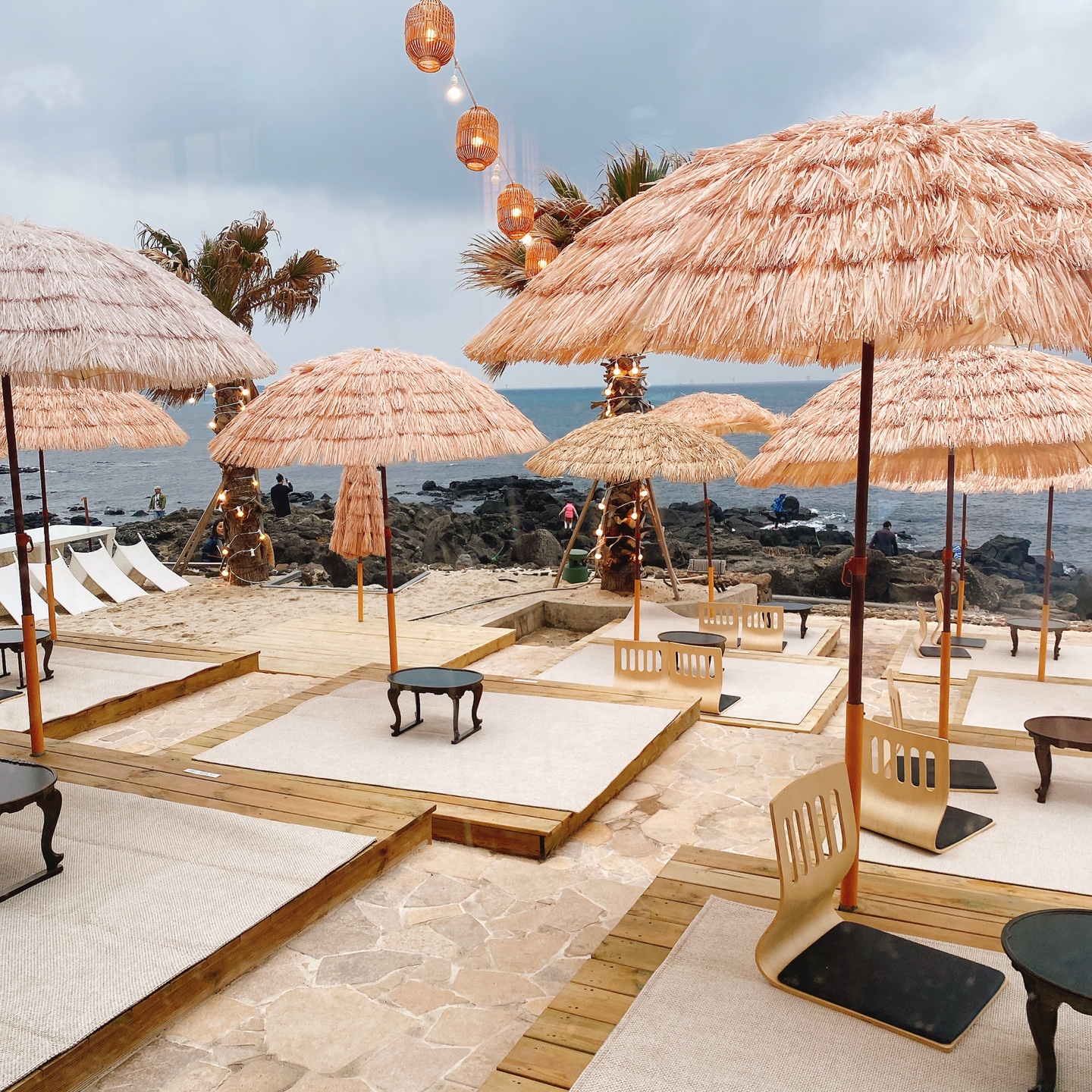 제주 애월한담해안산책로 한옥카페 해지개