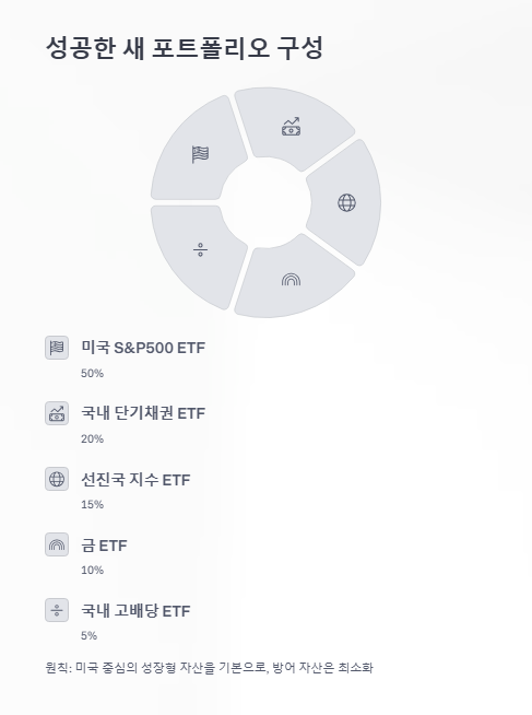 성공한 새 포트폴리오 구성