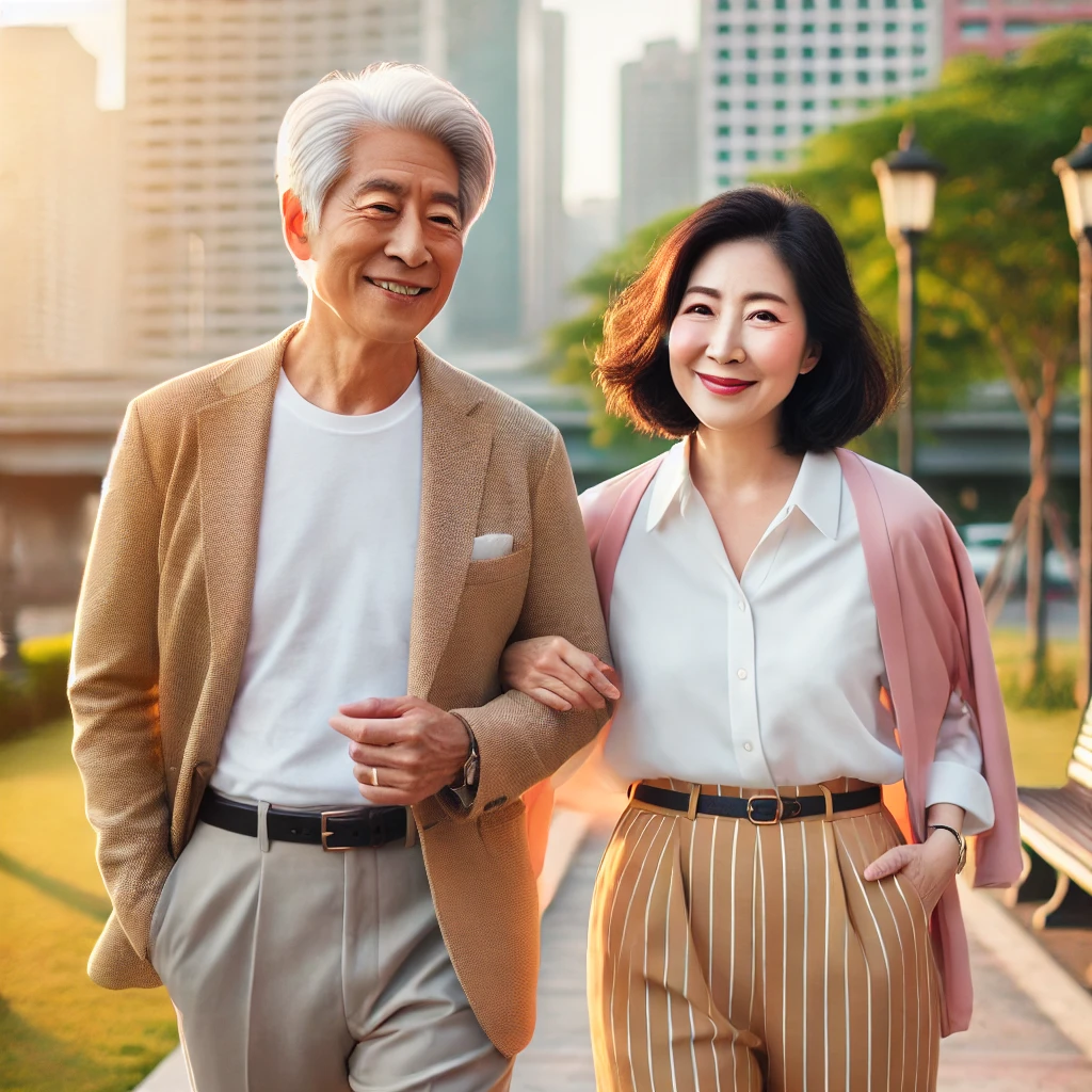 노년이 외롭지 않으려면 친구가 필요하다.