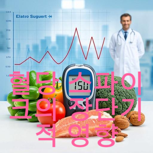 혈당 스파이크가 일으키는 장기적·단기적 영향