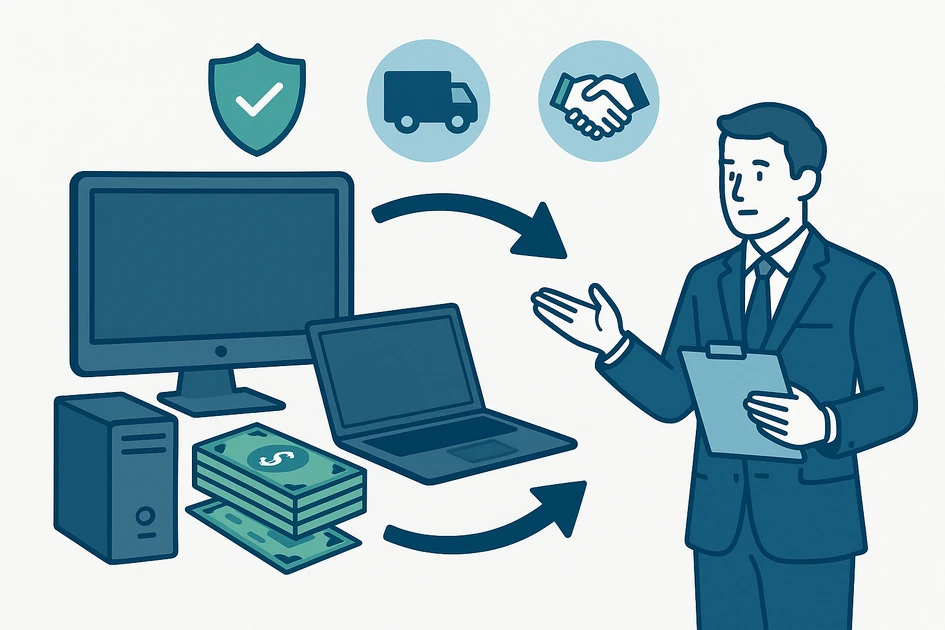 중고 컴퓨터 매입 서비스 비교 가이드 - 출장매입부터 데이터 삭제까지 안전한 거래 방법