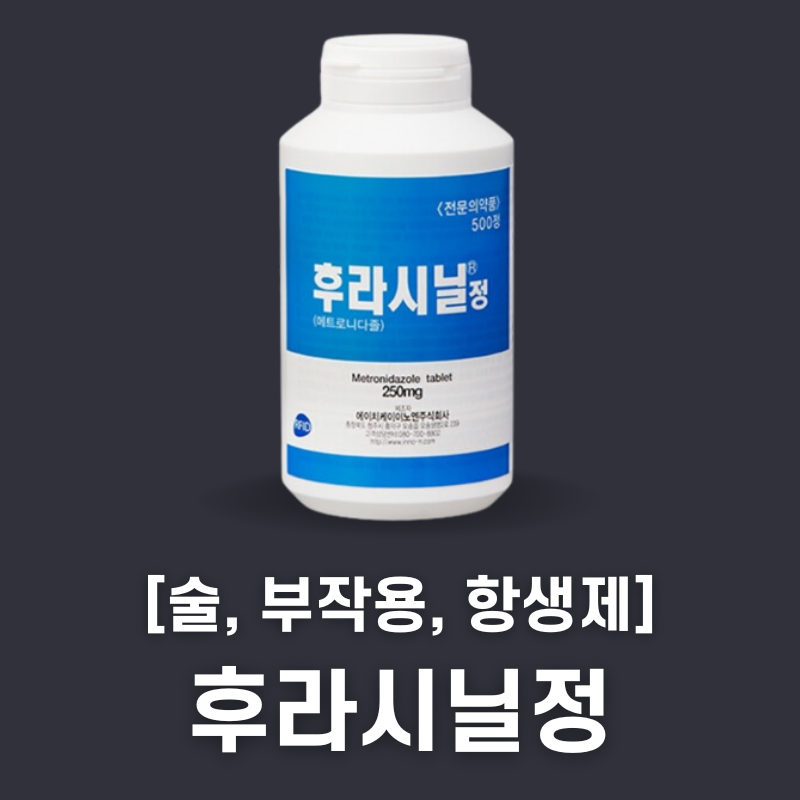 후라시닐정 항생제