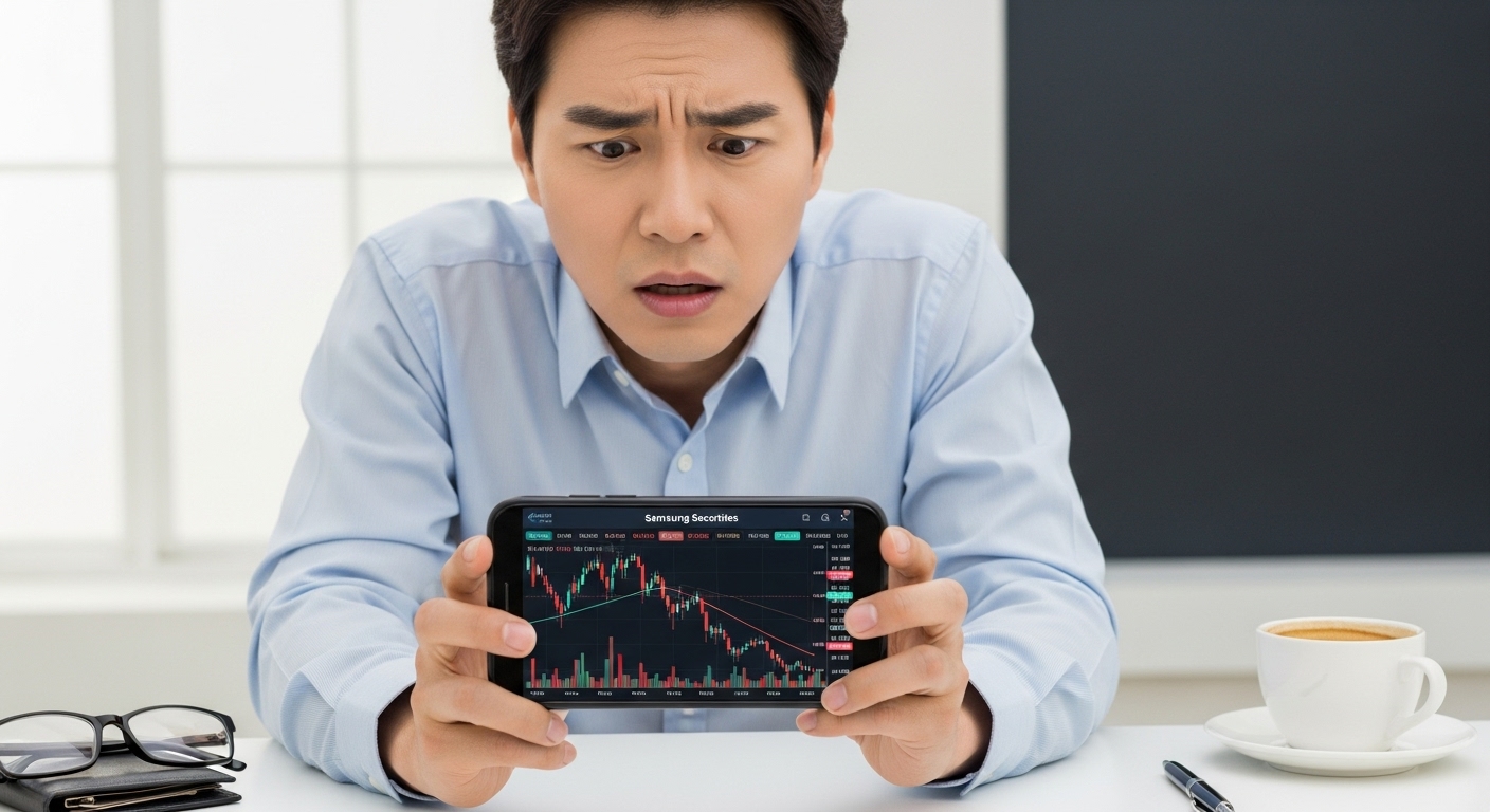 삼성증권, 주식모으기, 매수실패