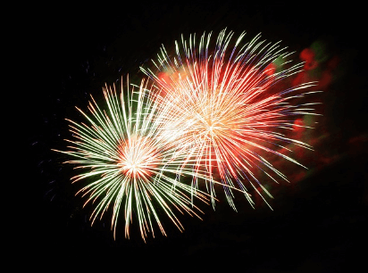 2024 서울 세계 불꽃축제 숨겨진 명당에서 바라보는 불꽃축제 모습 예시 사진