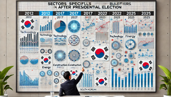대선 이후 업종별 수혜 비교 관련 이미지
