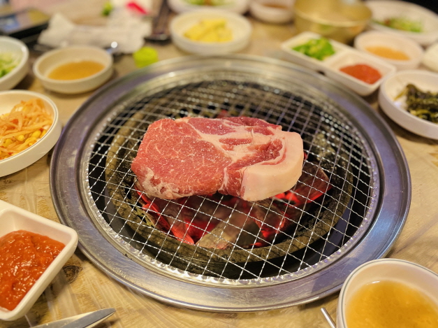 백탄참숯불구이-목살