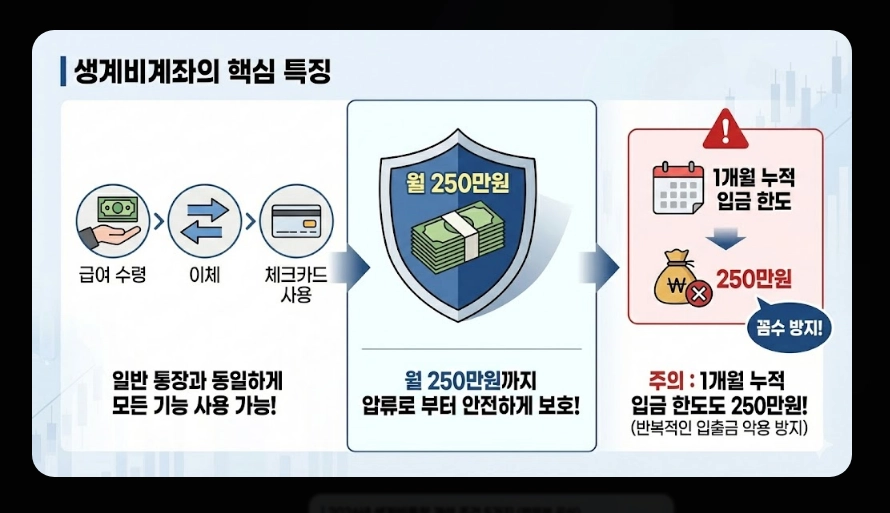 생계비통장 개설 조건(생계비계좌, 행복지킴이통장, 차이점)(+ 개설 방법)