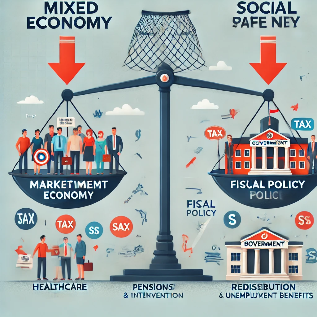 복지자본주의와 연관된 이미지.