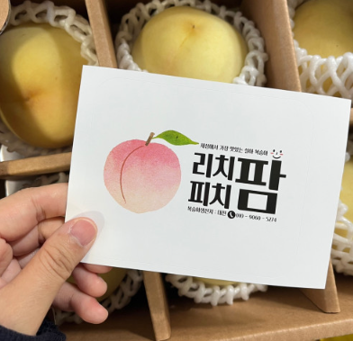 대전 베리 팜 설아복숭아