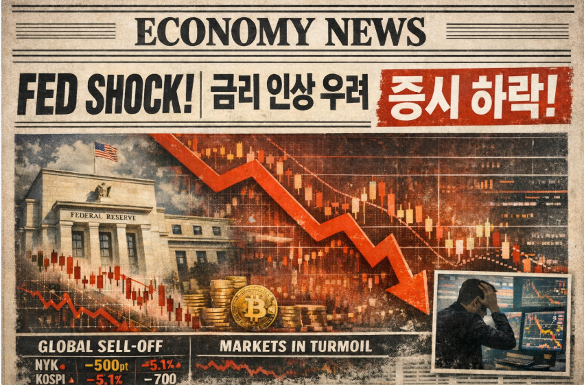 미국 연준 의장 한 명 바뀌었을 뿐인데, 왜 주식이 폭락했을까?