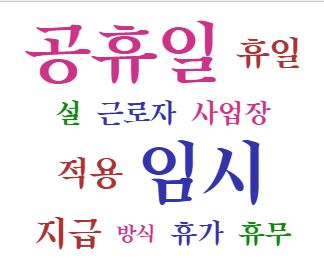 1월 27일 임시공휴일